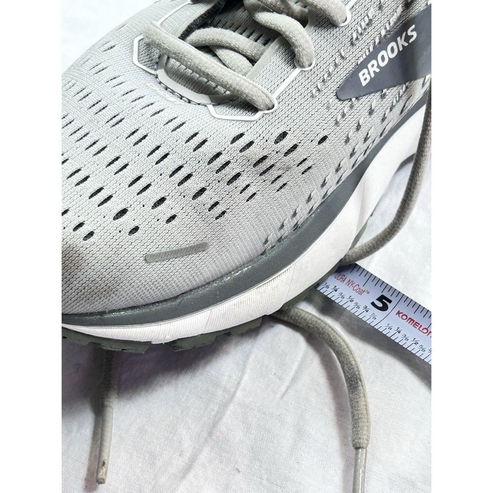 Brooks Gray Ghost 13 Running Athletic Shoes Sneakers Women's Size 9.5 Gray - Picture 16 of 16